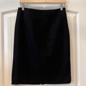 Black J.Crew Pencil Skirt, size 2